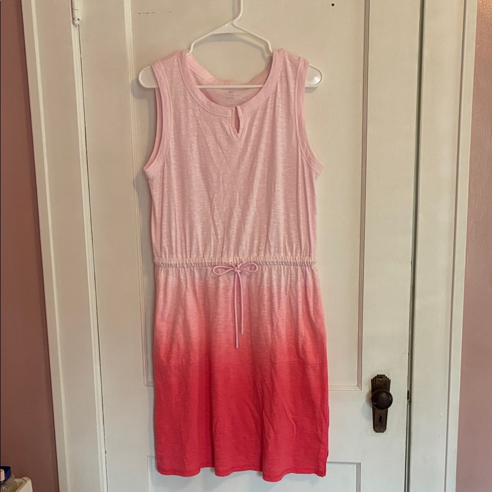 T by Talbots pink dress.